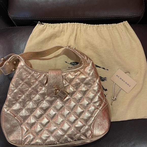 Burberry Brooke Gold Shoulder Bag - Picture 6 of 15